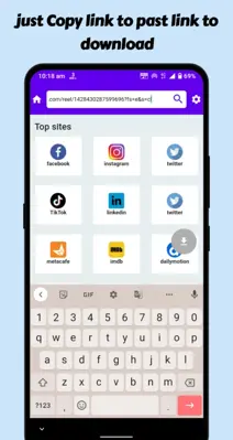 Downloader - Video Downloader android App screenshot 6
